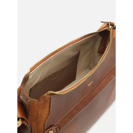 Bolsa Marrom Couro Arezzo