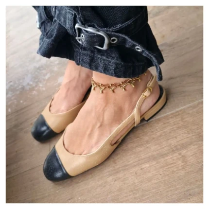 Sapatilha Slingback Cap Toe Arezzo