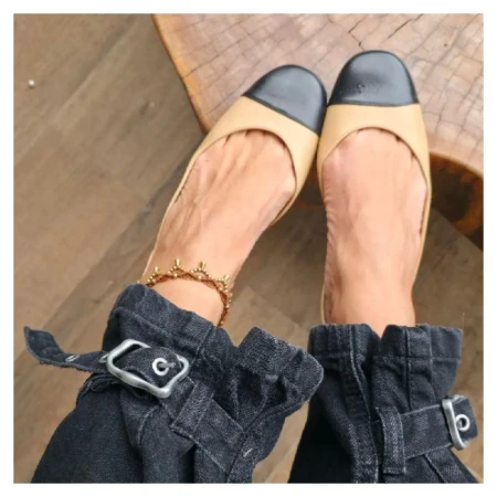 Sapatilha Slingback Cap Toe Arezzo