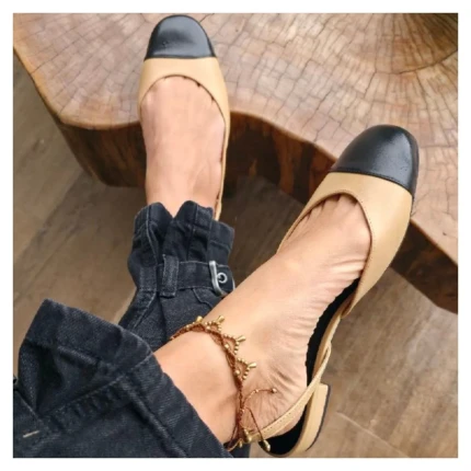 Sapatilha Slingback Cap Toe Arezzo