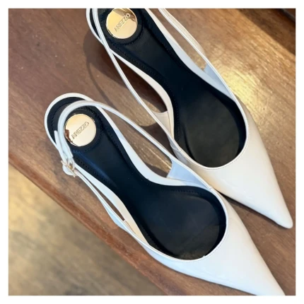 Slingback Branco Arezzo