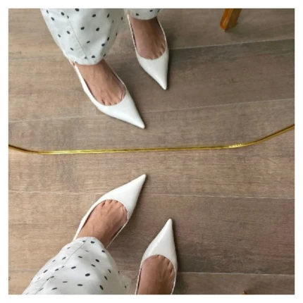 Slingback Branco Arezzo