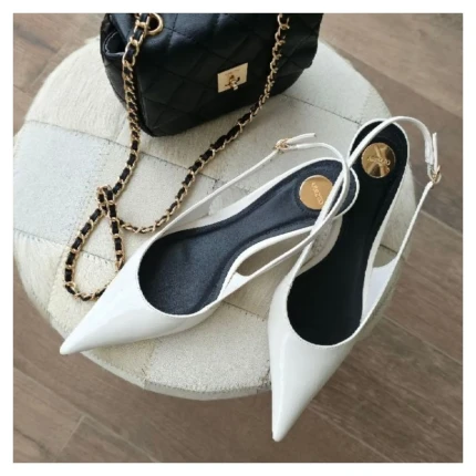 Slingback Branco Arezzo