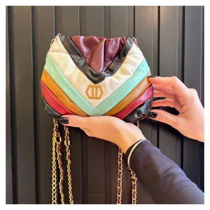 Bolsa Multicolorida Pequena Arezzo