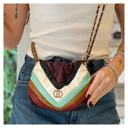 Bolsa Multicolorida Pequena Arezzo