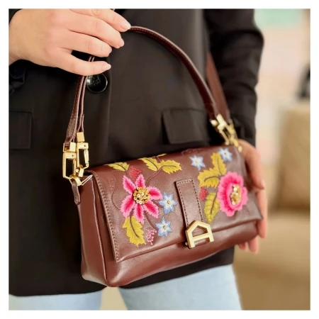Bolsa Flores Couro Arezzo