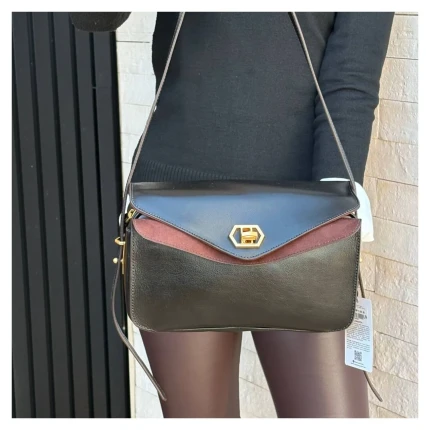 Bolsa Couro Preta Arezzo