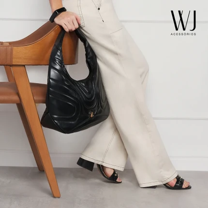 Bolsa Hobo Grande Matelasse