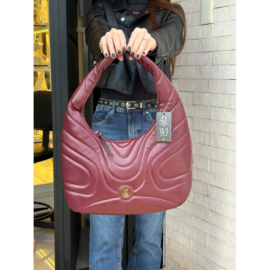 Bolsa Hobo Grande Matelasse