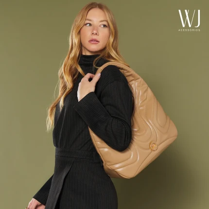 Bolsa Hobo Grande Matelasse