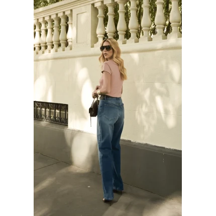 Calça Jeans Reta