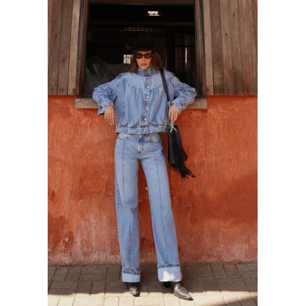 Jaqueta Jeans Linea Clara