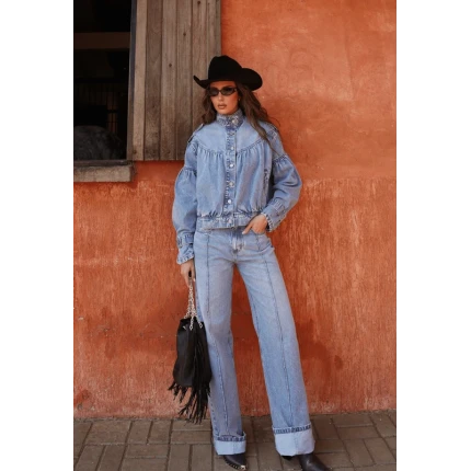 Jaqueta Jeans Linea Clara