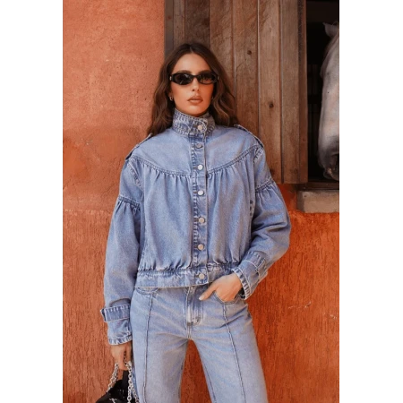 Jaqueta Jeans Linea Clara