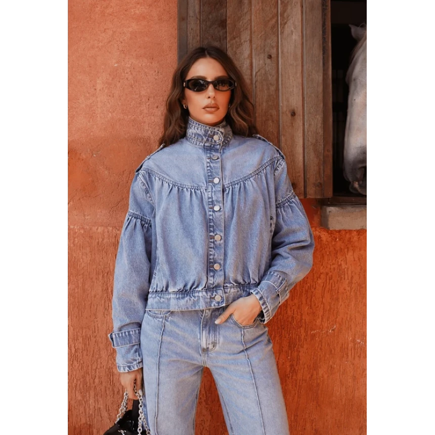 Jaqueta Jeans Linea Clara