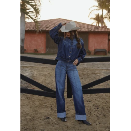 Jaqueta Jeans Linea Escura