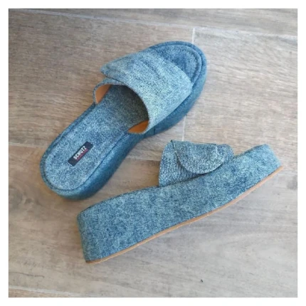 Tamanco Jeans Schutz