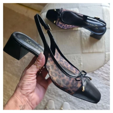 Sandalia Slingback Giulia Domna