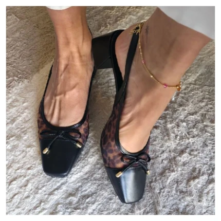 Sandalia Slingback Giulia Domna