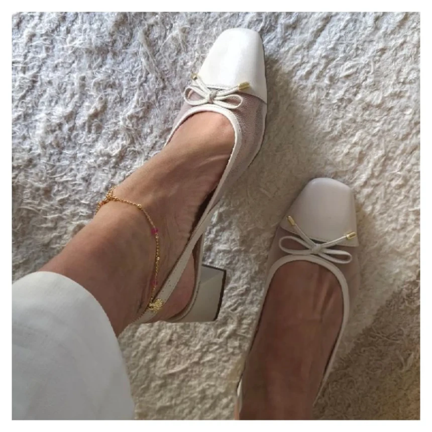 Sandalia Slingback Giulia Domna