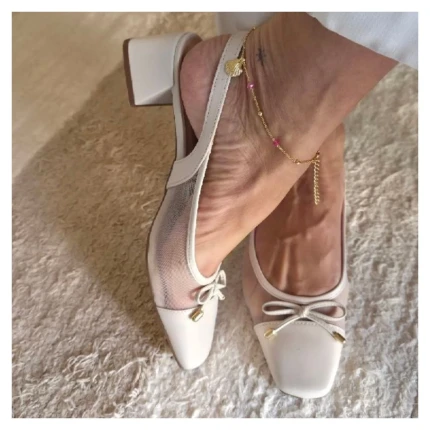 Sandalia Slingback Giulia Domna
