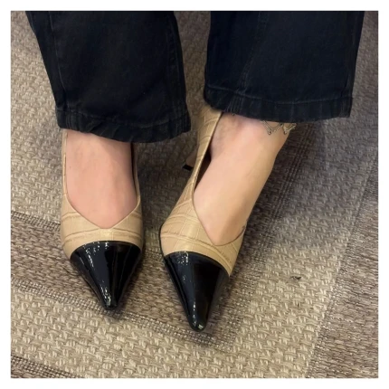 Scarpin Croco Giulia Domna