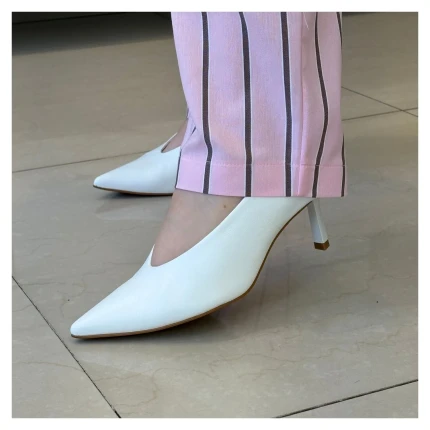 Scarpin Branco Carrano