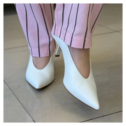 Scarpin Branco Carrano