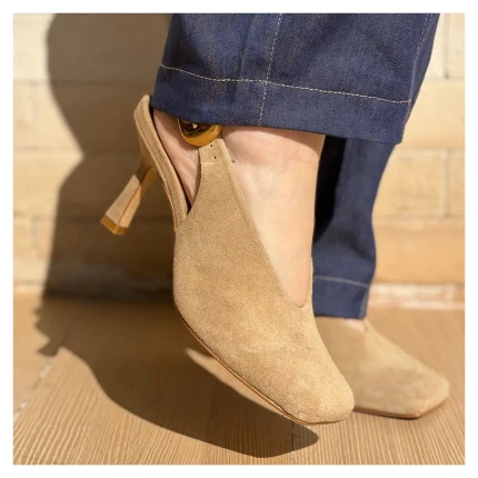 Scarpin Slingback Buckle Carrano