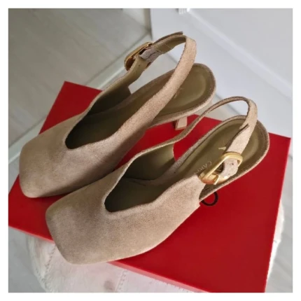 Scarpin Slingback Buckle Carrano