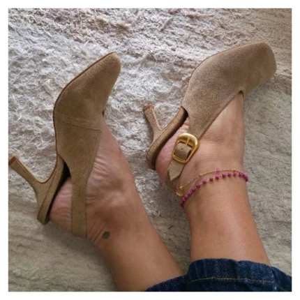 Scarpin Slingback Buckle Carrano