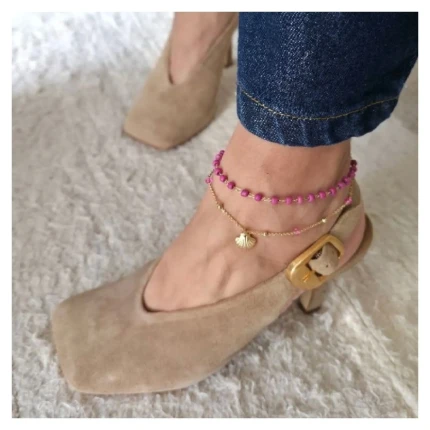 Scarpin Slingback Buckle Carrano