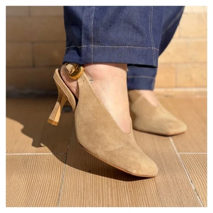 Scarpin Slingback Buckle Carrano