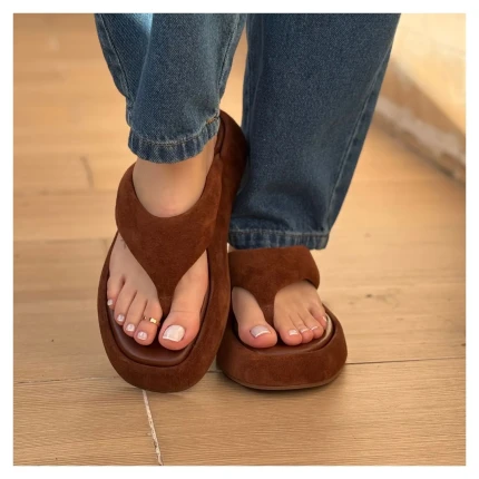 Flat Thong Carrano Nobuck