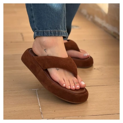 Flat Thong Carrano Nobuck