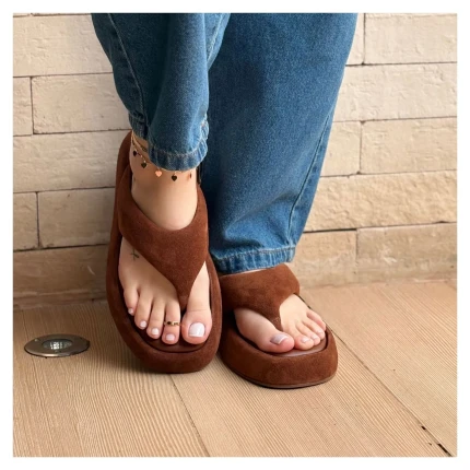 Flat Thong Carrano Nobuck