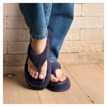 Flat Thong Carrano Nobuck
