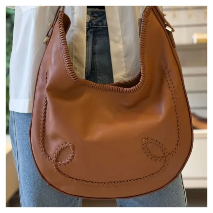 Bolsa Hobo Couro Arezzo