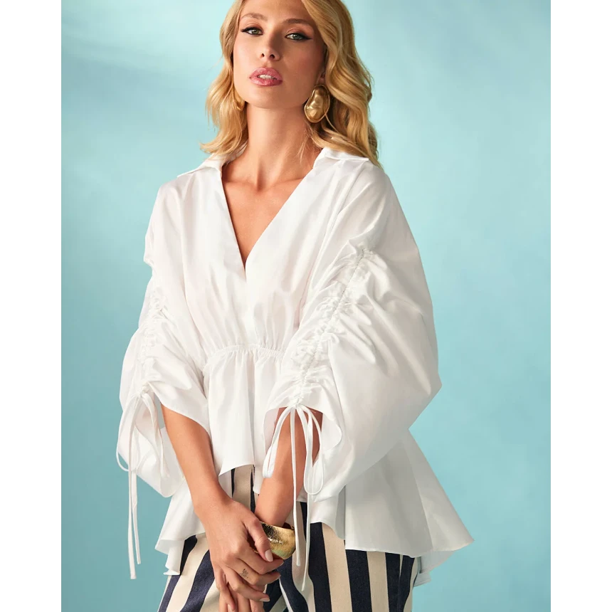 Blusa Tricoline