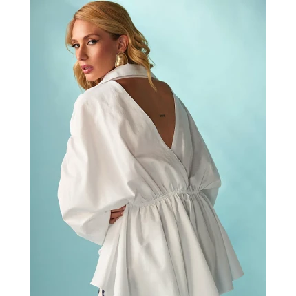 Blusa Tricoline