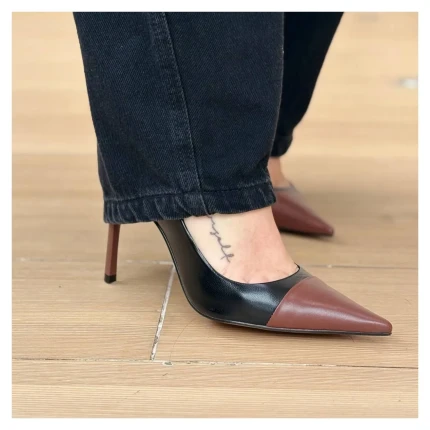 Scarpin Multicolor Couro Arezzo