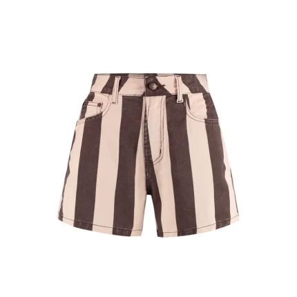 Short Mom Listrado