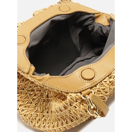 Bolsa Clutch Palha Arezzo