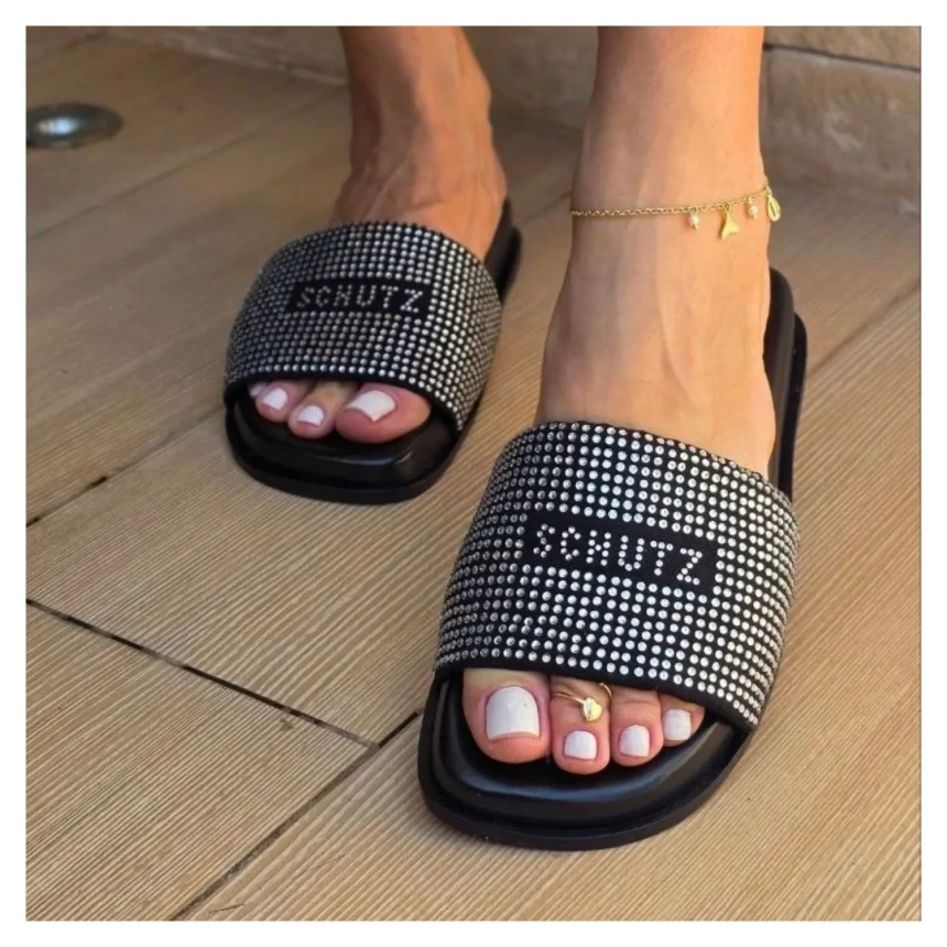 Papete Studs Preta Schutz