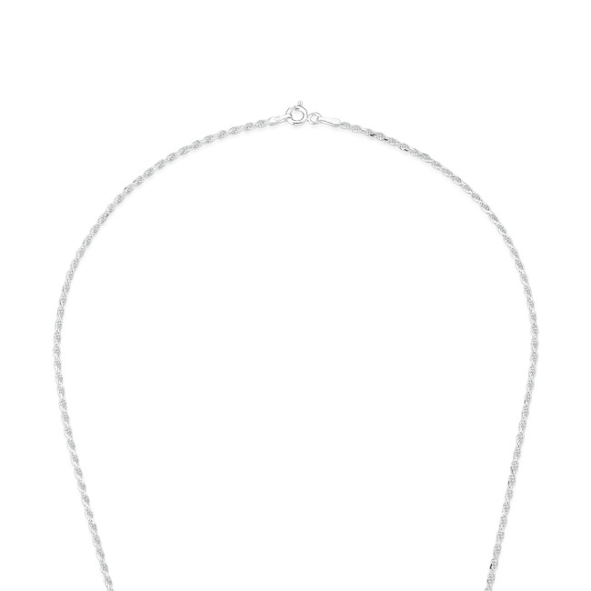  Corrente Prata Cordão Baiano 50cm 