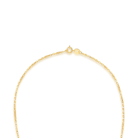 Corrente Cartier 50cm Folheada a Ouro 18k