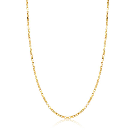 Corrente Cartier 50cm Folheada a Ouro 18k