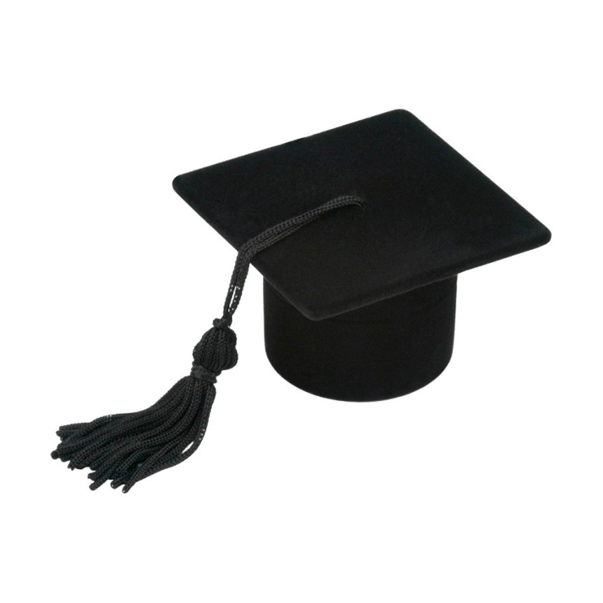 Estojo Veludo Capelo de Formatura