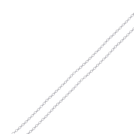 Corrente Prata Portuguesa 45cm