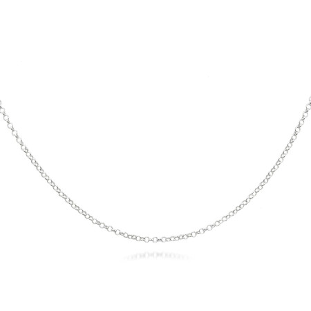 Corrente Prata Portuguesa 50cm